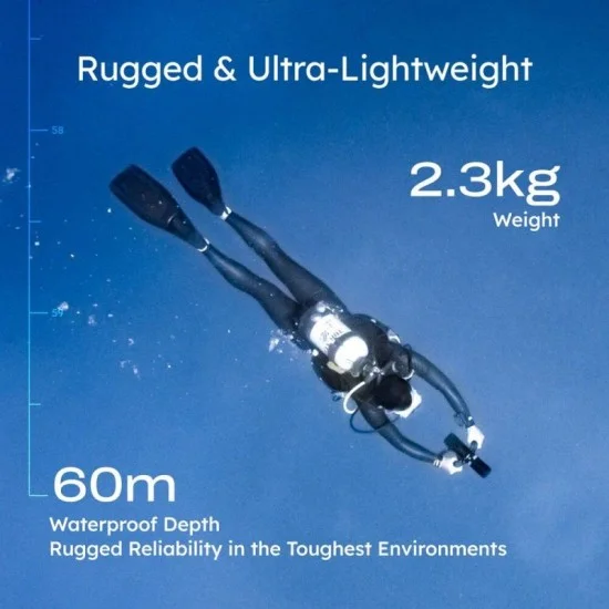Lefeet p1 | versatile water scooter with modular design - Black